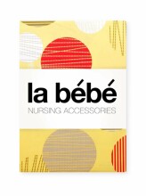 La Bebe ™ slaugos vasaros kamuoliai Art.82527 medvilninių vystyklų komplektas 75x75 cm (3 vnt.)