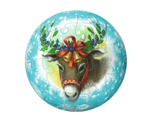 Ravensburger Puzzle Art.11678  4x27 pcs. Puzzleball Christmas Ornament