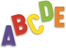 Quercetti Art. Q5461 Magnitic Letters Magnētiskie Burti