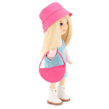 Orange Toys Sweet Sisters Mia in a Blue Sundress Art.SS01-13 Plush toy (32cm)