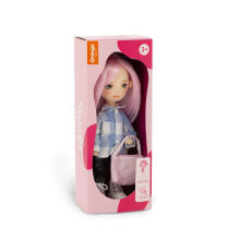 Orange Toys Sweet Sisters Billie in a Plaid Shirt Art.SS06-18 Plush toy (32cm)