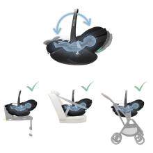 Maxi Cosi Pebble 360 Pro 2 Art.82823 Twillic Black  Детское автокресло (0-13 кг)