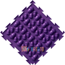 Ortoto Orthopedic Mat Small  Art.83154 Многофункциональный напольный коврик-пазл,1 шт. (25x25см)