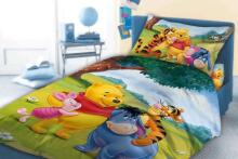 Faro Tekstylia Disney Bedding Winnie the Pooh Art.033 Хлопковое постельное белье 100x135+40x60 см