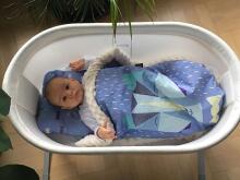 La Millou Art. 83952 New Born Blanket Boho Royal Augstākās kvalitātes divpusēja sedziņa (65x75 cm)