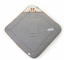 Childhome Wrapper Art. CCSWJCR medvilninė daugiafunkcė antklodė naujoms antklodėms (naujagimiams) 75x75cm