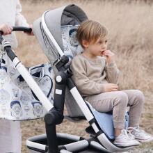 La Millou Stroller Pad Art.OJC-VC- SP-WBM- PP Wild Blossom Мягкий вкладыш для коляски