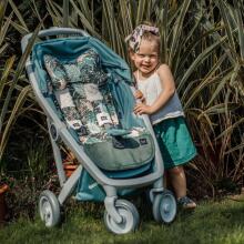 La Millou Stroller Pad Art.OJC-VC- SP-WBM- PP Wild Blossom Мягкий вкладыш для коляски