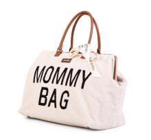 Childhome Nursery Bag Art.84587 Teddy OffWhite Сумка для мамы