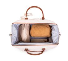 Childhome Nursery Bag Art.84587 Teddy OffWhite Сумка для мамы