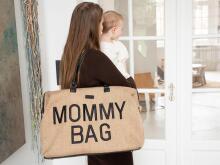 Childhome Mommy  Bag  Art.240-CWMBBRA Raffia Soma