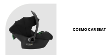 Kunert Cosmo Art.84916 Black Infant Car seat 0-13 kg