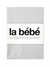 La Bebe™ Set 75x75(3) Art.85197 Grey Комплект детских пеленочек [хлопок/сатин] 75x75cm-3 шт.