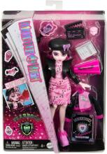 Monster High – Fearbook Draculaura Art.HXW30 lelle Kino kluba stilā ar aksesuāriem