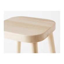 Made in Sweden Flisat Art.402.735.93 Koka kreslins