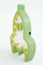 HappyMoon Rocket  Art.NL ROCKET 8/1 Green Nakts-lampa