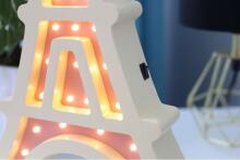 HappyMoon Eiffel Tower Art.NL 1/15 White Yellow