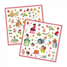 Djeco Stickers Princess Tea Party Art.DJ08884 160 stickers