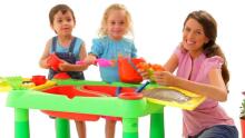 Keter Fun Table Art.17184058 Violet Игровой развивающий столик(Высокое качество)