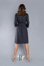 Italian Fashion Megan Art.86288 Dark Grey  Peldmētelis(halāts) grūtniecēm