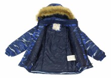 Huppa '21 Dante 1 Art.41930130-82686 Silts mazuļu ziemas termo kostīms jaka + bikses