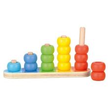 Bino Stacker  Art.BN81036 Koka attīstošā rotaļlieta figūras