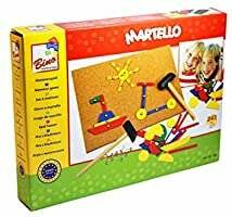 „Bino Hammer Martello“ gaminys .BN82188 Medinis vystomasis žaislas su formomis