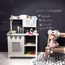 Ikonka Wooden Kitchen  Art.KX6490 Деревянная кухня с аксессуарами