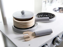 Ikonka Wooden Kitchen  Art.KX6490 Деревянная кухня с аксессуарами