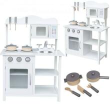 Ikonka Wooden Kitchen  Art.KX6490 Деревянная кухня с аксессуарами