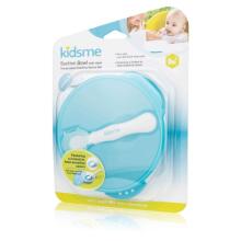 Kidsme Suction Bowl Art.9832 Lavender Bļodiņa ar piesūcekņi, vāciņu un termokarotīti