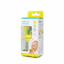 Kidsme Baby Food Feeder Lime Art.160337LI силиконовoe cитечко для кормления свежими овощами (Ниблер) большое