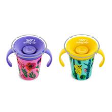 Munchkin Miracle Deco Cup 360°  Art.86918 Monkey/Bee Mācību krūzīte 177ml,2 ga