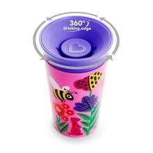 Munchkin Miracle Deco Cup 360° Art.86919 Monkey/Bee бутылочка непроливайка,266мл,2 шт