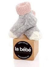 La Bebe™ Lambswool Natural Eco Socks Art.87196 Random