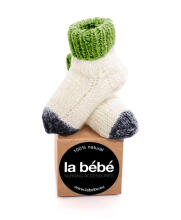 La Bebe™ Lambswool Natural Eco Socks Art.87196 Random