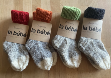 La Bebe™ Lambswool Natural Eco Socks Art.87196 Random