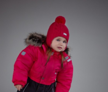 Lenne'18 Knitted Hat Jeno Art.18379-17379/100 Mazuļu siltā ziemas cepure (48-52)