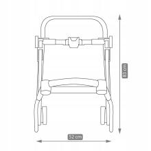 Camarelo Zeo Eco Art.05. Многофункциональная коляска 2 в 1, черный