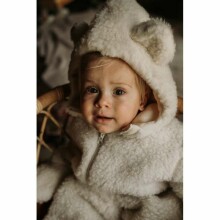 „Eco Wool Baby Bear Art.1190 Merino“ vilnos kūdikių kombinezonas (50–68)