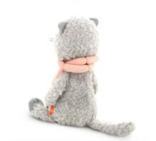 Orange Toys Buddy the Cat with sausages Art.OS069/25 Mīksta rotaļlieta kaķis ar desiņām (25cm)