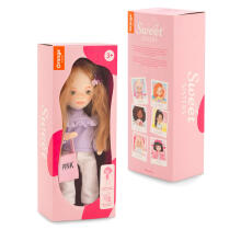 Orange Toys Sweet Sisters Sunny in a Purple Sweater Art.SS02-14 Plush toy (32cm)
