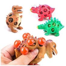 Kids Krafts  Squeezy Mesh Dinosaurs Art.NV356 Mīkstā antistresa  rotaļlieta Dinozaurs