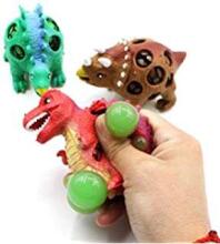 Kids Krafts  Squeezy Mesh Dinosaurs Art.NV356 Mīkstā antistresa  rotaļlieta Dinozaurs