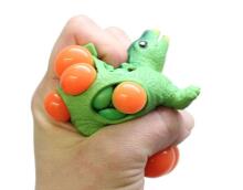 Kids Krafts  Squeezy Mesh Dinosaurs Art.NV356 Mīkstā antistresa  rotaļlieta Dinozaurs