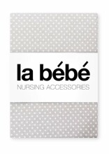 La Bebe™ Set 75x75(3) Art.89199 Pearl Grey Комплект детских пеленочек [хлопок/сатин] 75x75cm (3 шт.)