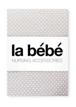 La Bebe™ Set 75x75(3) Art.89199 Pearl Grey Kokvilnas/Satīna Autiņu komplekts 75x75 cm (3gb.)