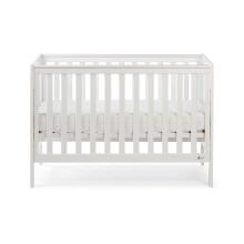 NordBaby Lunar Art.89232 White  Bērnu koka gulta 120x60cm