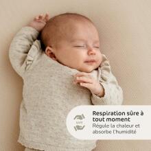 Aerosleep Essential Pack 2-in-1: Mattress + 3D Protector Art.AM-ES120 Crib mattress + soft removable mattress cover. 120x60 cm