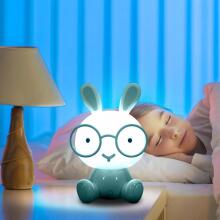 Kids Severno Art.89526 Blue Детский ночник Зайчик